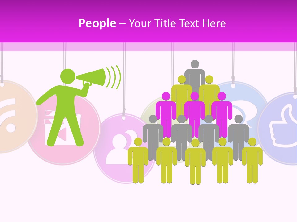 Symbol Internet Page PowerPoint Template