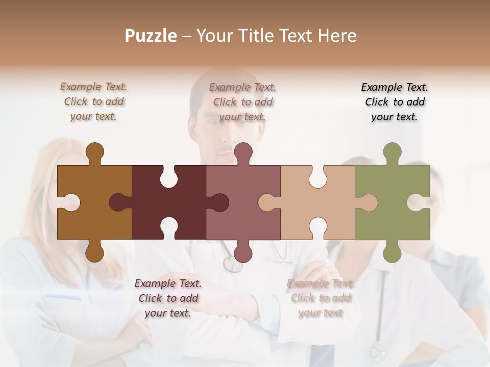 Staff Young Group PowerPoint Template