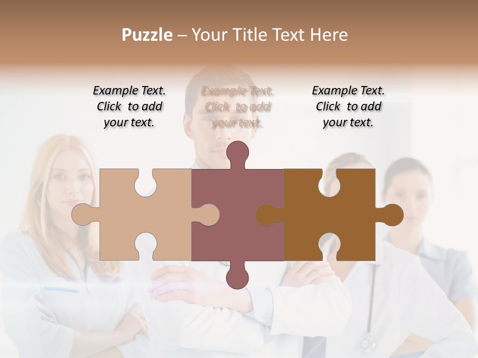 Staff Young Group PowerPoint Template