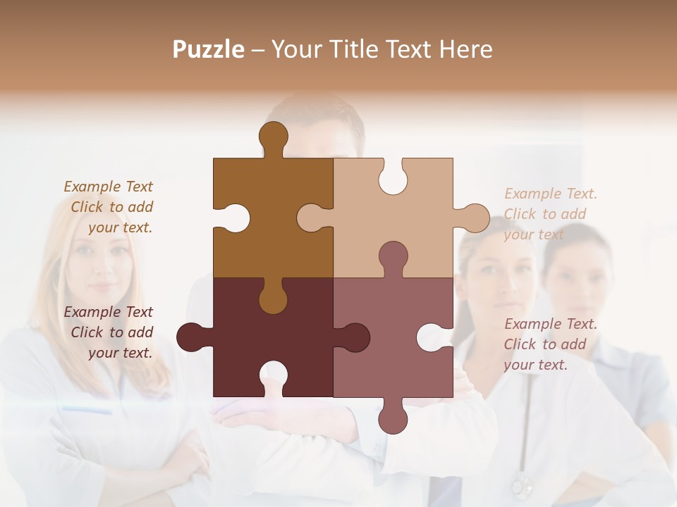 Staff Young Group PowerPoint Template