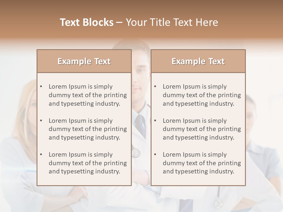 Staff Young Group PowerPoint Template