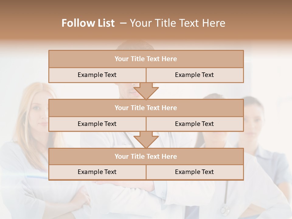 Staff Young Group PowerPoint Template