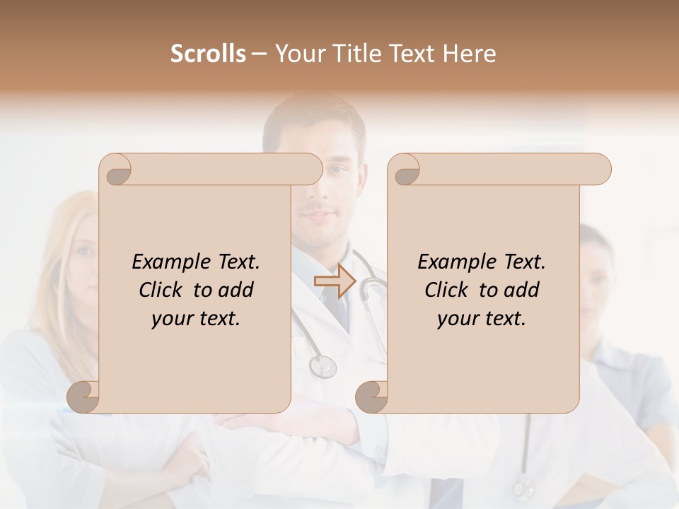 Staff Young Group PowerPoint Template