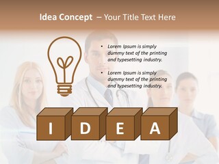 Staff Young Group PowerPoint Template