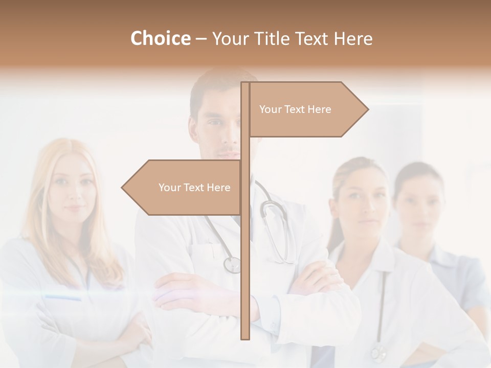 Staff Young Group PowerPoint Template