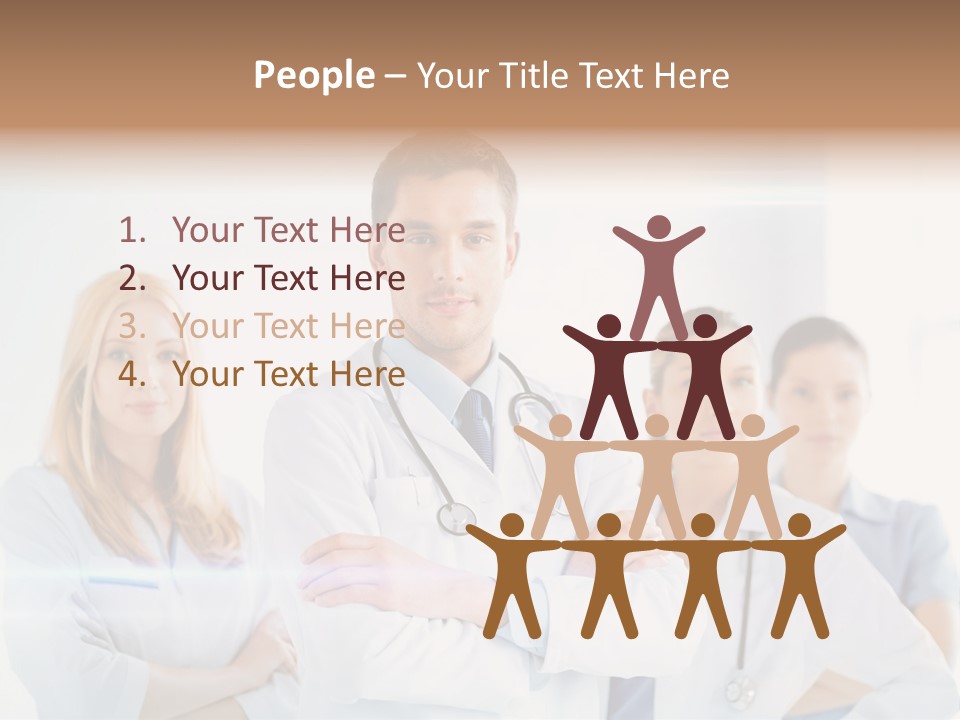 Staff Young Group PowerPoint Template