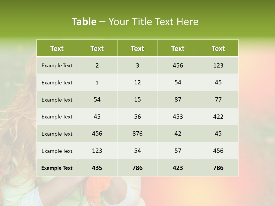 Topical Asian Nature PowerPoint Template