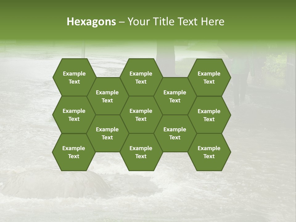 Storm Sewer Storm City PowerPoint Template