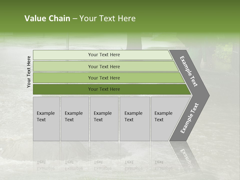 Storm Sewer Storm City PowerPoint Template