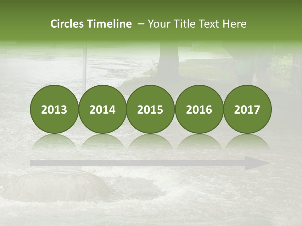 Storm Sewer Storm City PowerPoint Template