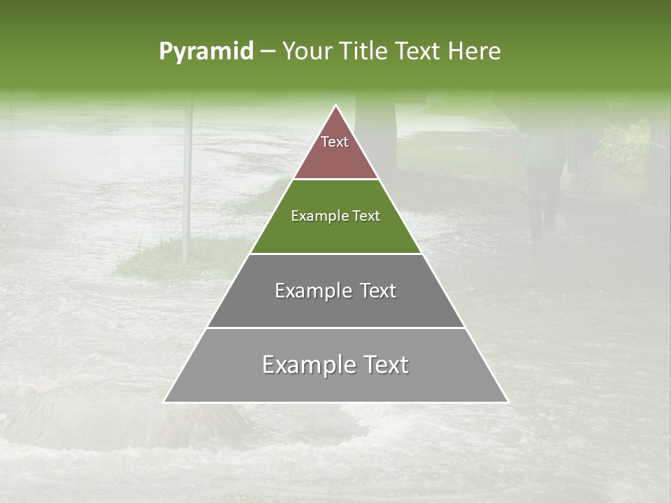 Storm Sewer Storm City PowerPoint Template