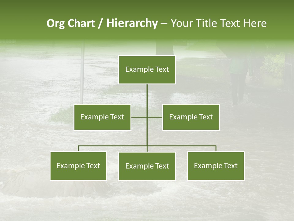Storm Sewer Storm City PowerPoint Template