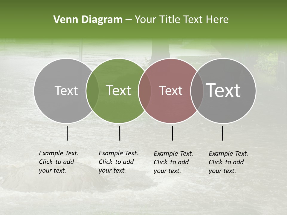 Storm Sewer Storm City PowerPoint Template