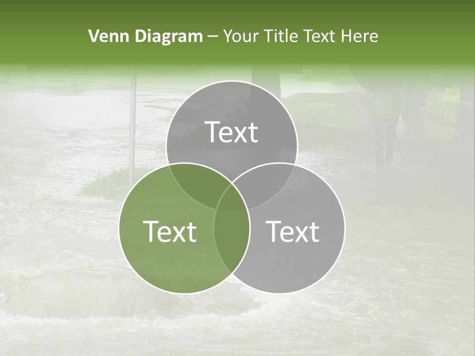 Storm Sewer Storm City PowerPoint Template
