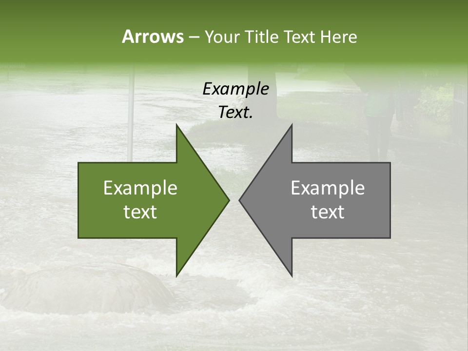 Storm Sewer Storm City PowerPoint Template