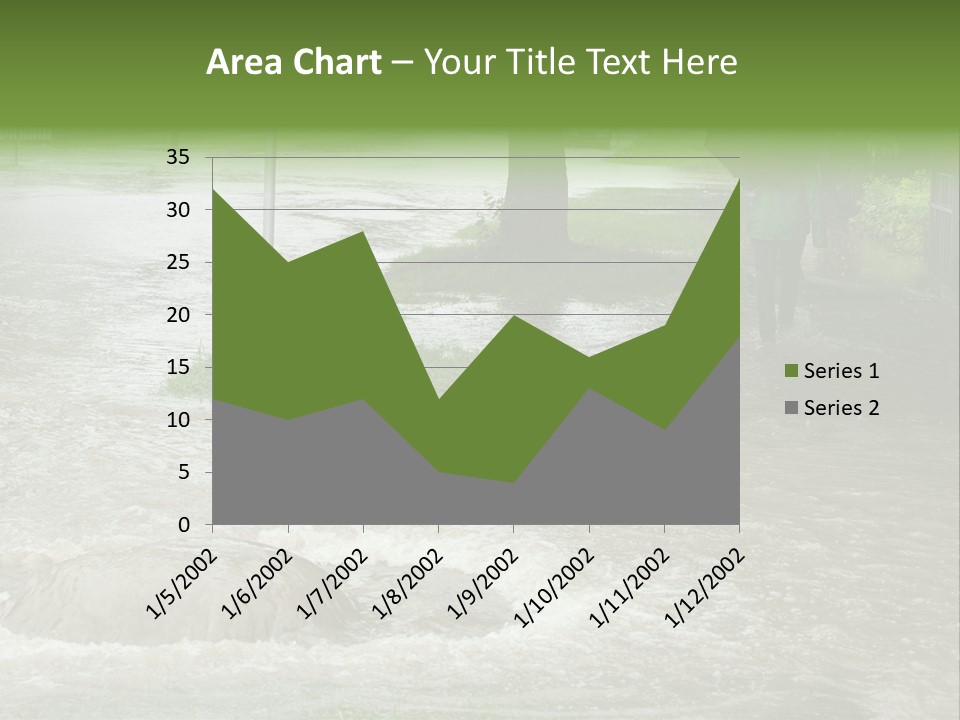 Storm Sewer Storm City PowerPoint Template