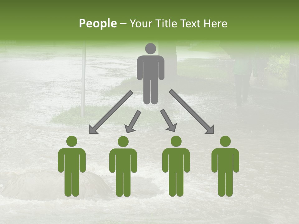 Storm Sewer Storm City PowerPoint Template