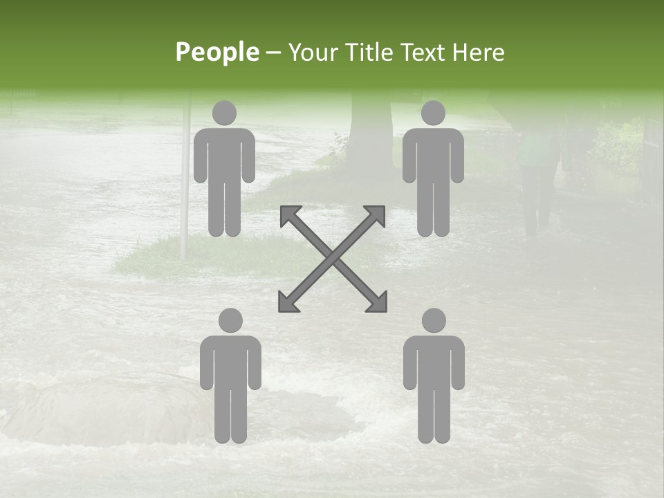 Storm Sewer Storm City PowerPoint Template