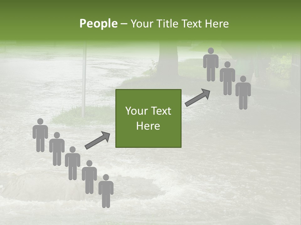 Storm Sewer Storm City PowerPoint Template