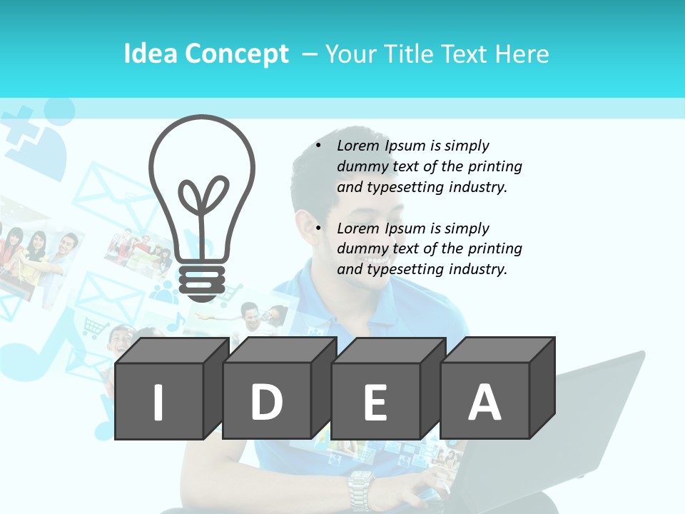 Rice Neglected Survive PowerPoint Template