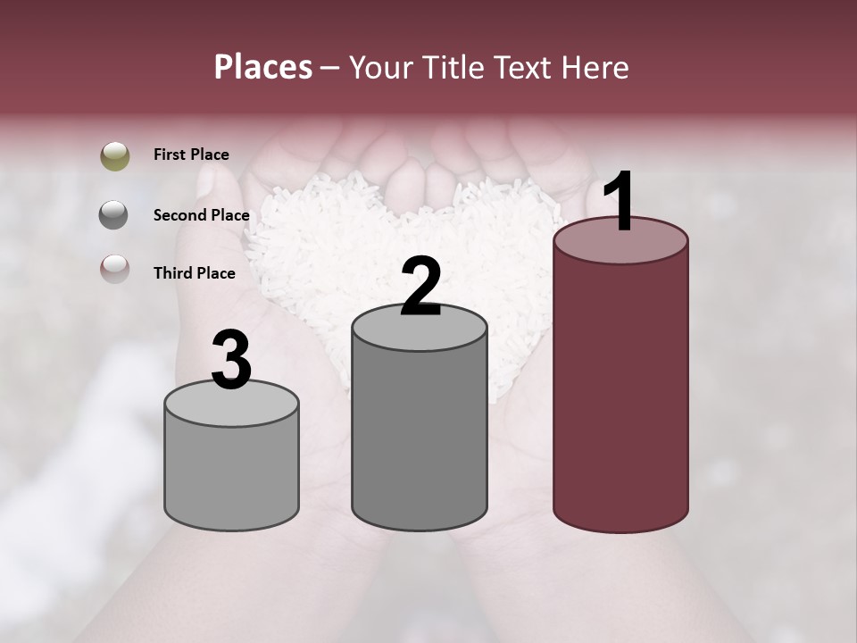 Rice Neglected Survive PowerPoint Template