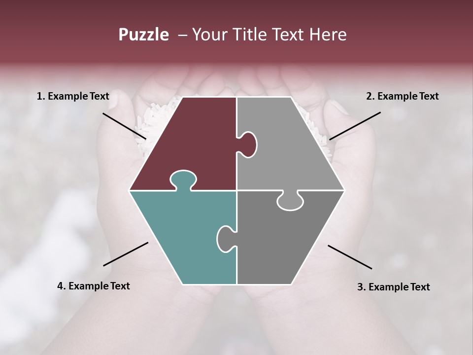 Rice Neglected Survive PowerPoint Template