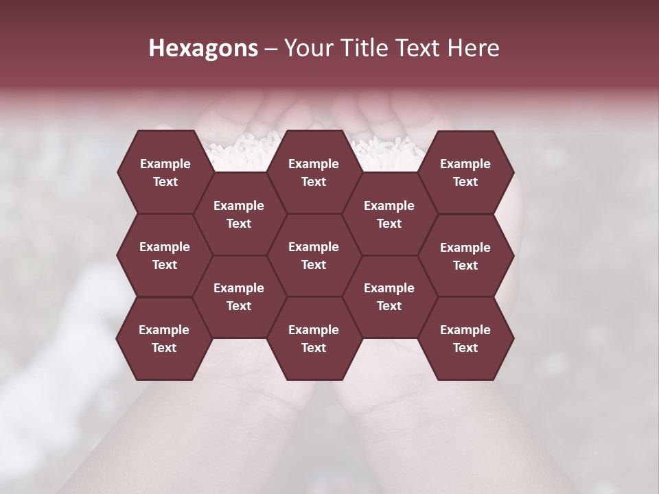 Rice Neglected Survive PowerPoint Template