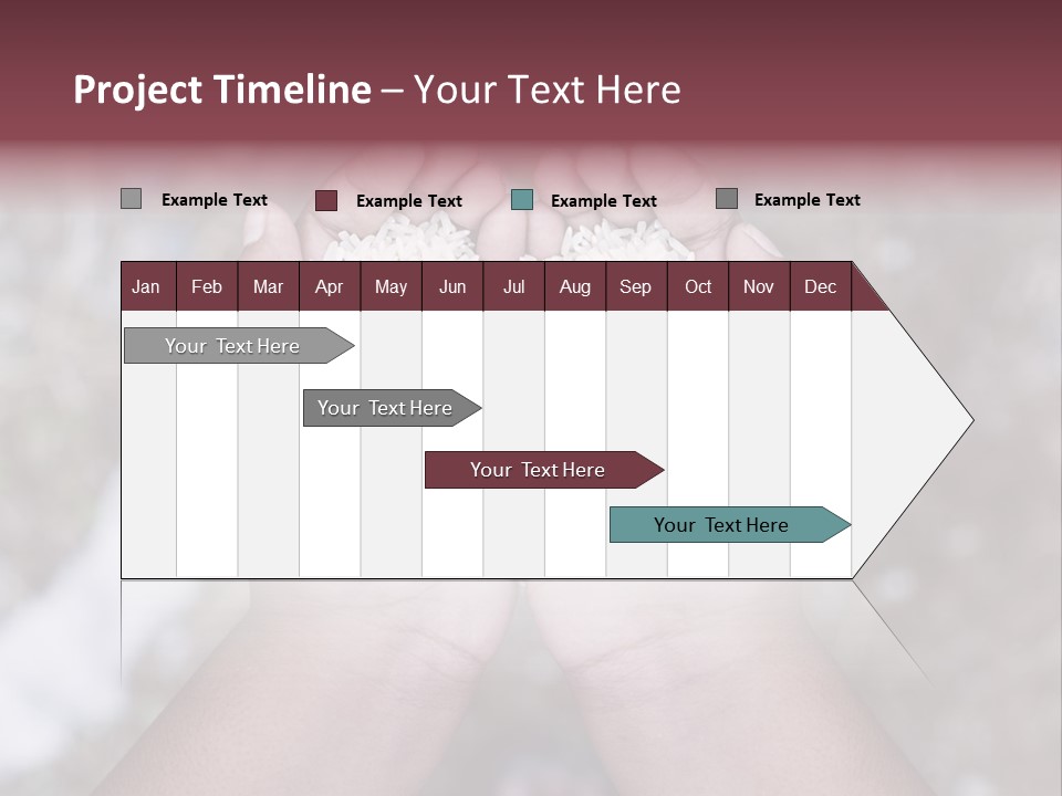 Rice Neglected Survive PowerPoint Template