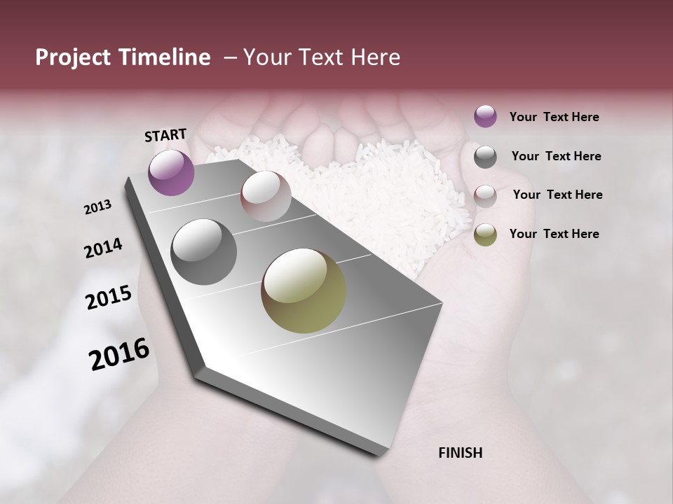 Rice Neglected Survive PowerPoint Template