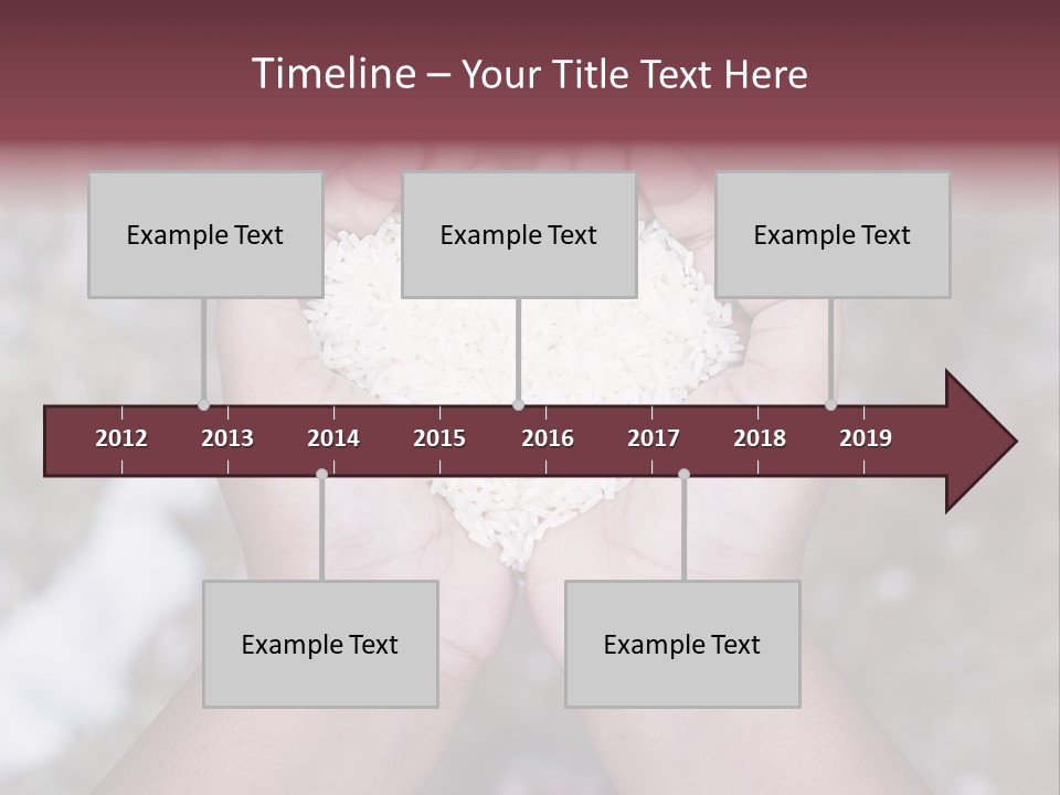 Rice Neglected Survive PowerPoint Template