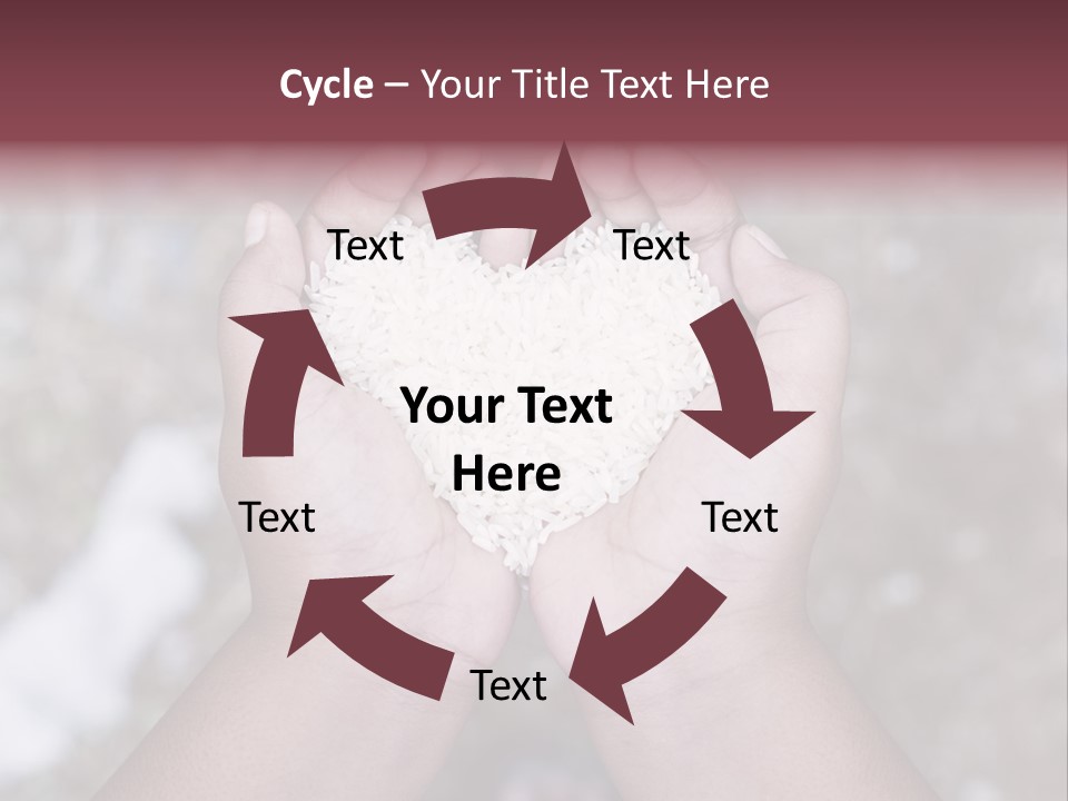 Rice Neglected Survive PowerPoint Template
