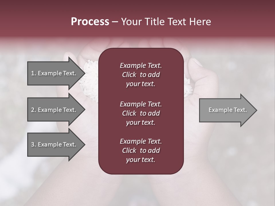 Rice Neglected Survive PowerPoint Template