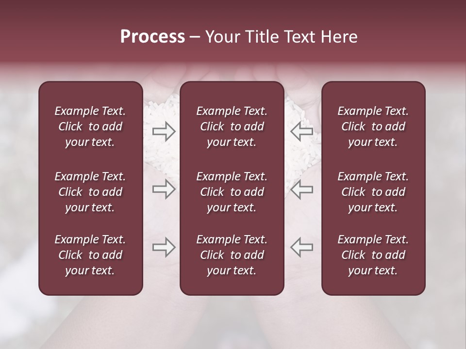 Rice Neglected Survive PowerPoint Template