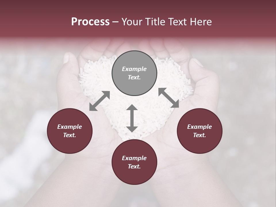 Rice Neglected Survive PowerPoint Template