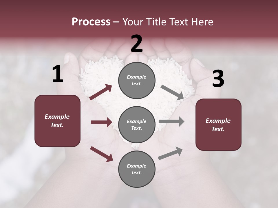 Rice Neglected Survive PowerPoint Template
