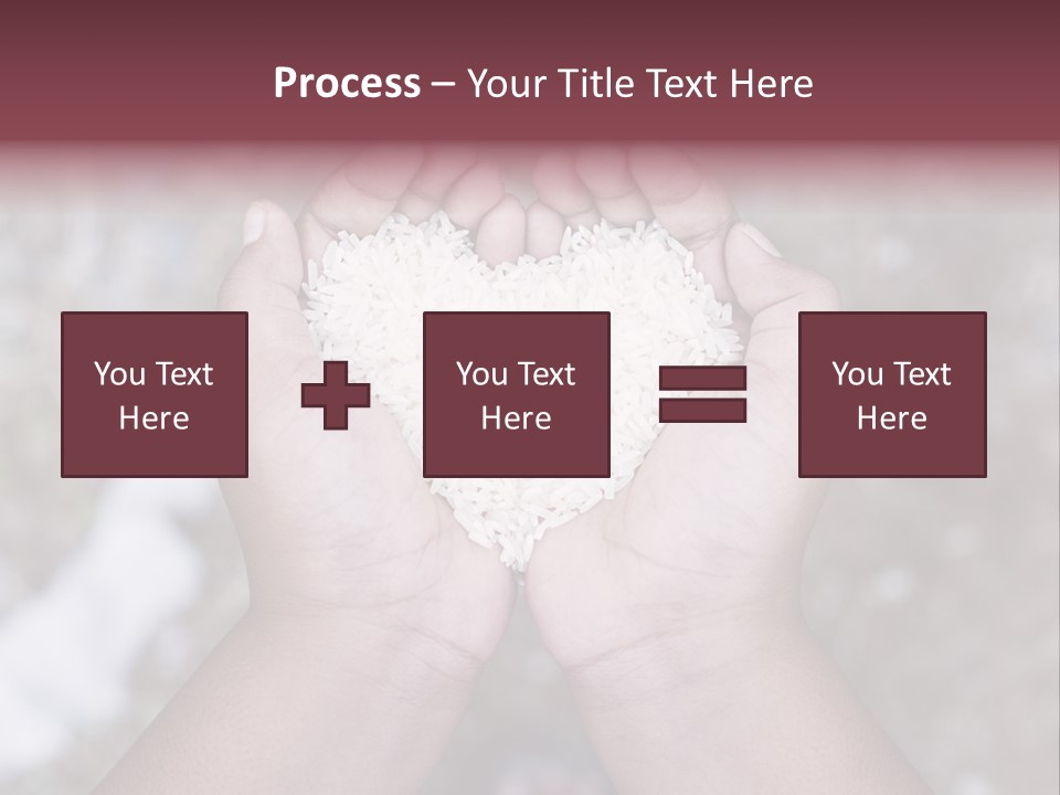 Rice Neglected Survive PowerPoint Template