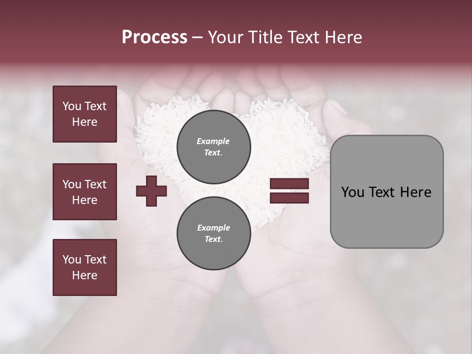 Rice Neglected Survive PowerPoint Template