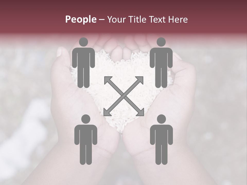 Rice Neglected Survive PowerPoint Template