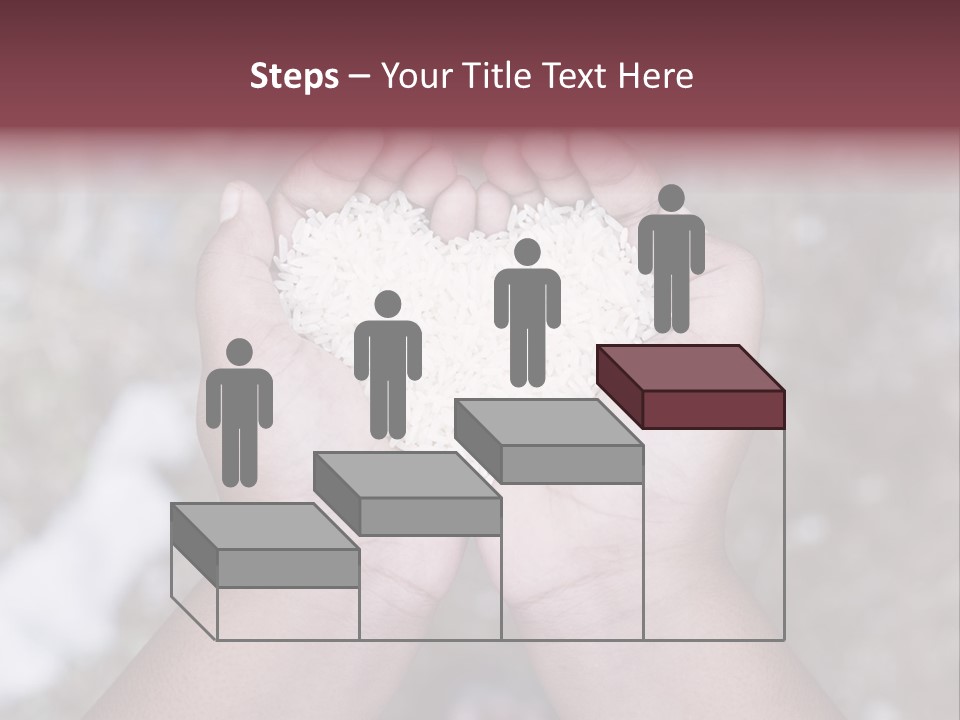 Rice Neglected Survive PowerPoint Template