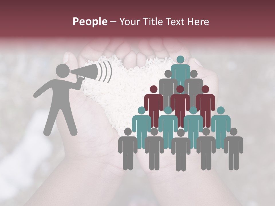 Rice Neglected Survive PowerPoint Template