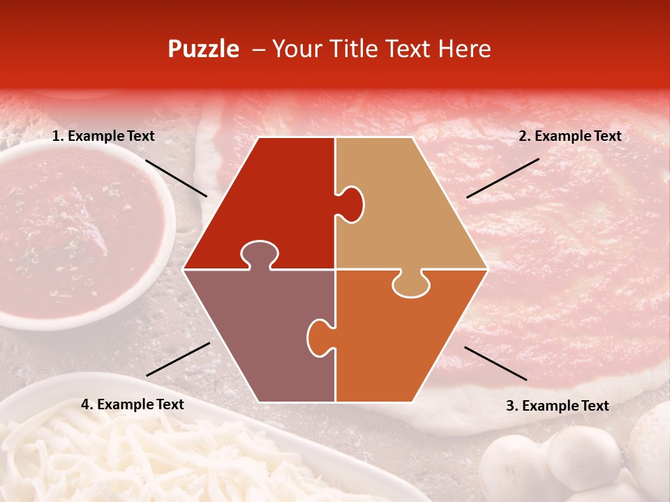 Food Cuisine Wooden PowerPoint Template