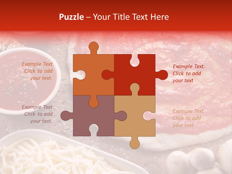 Food Cuisine Wooden PowerPoint Template