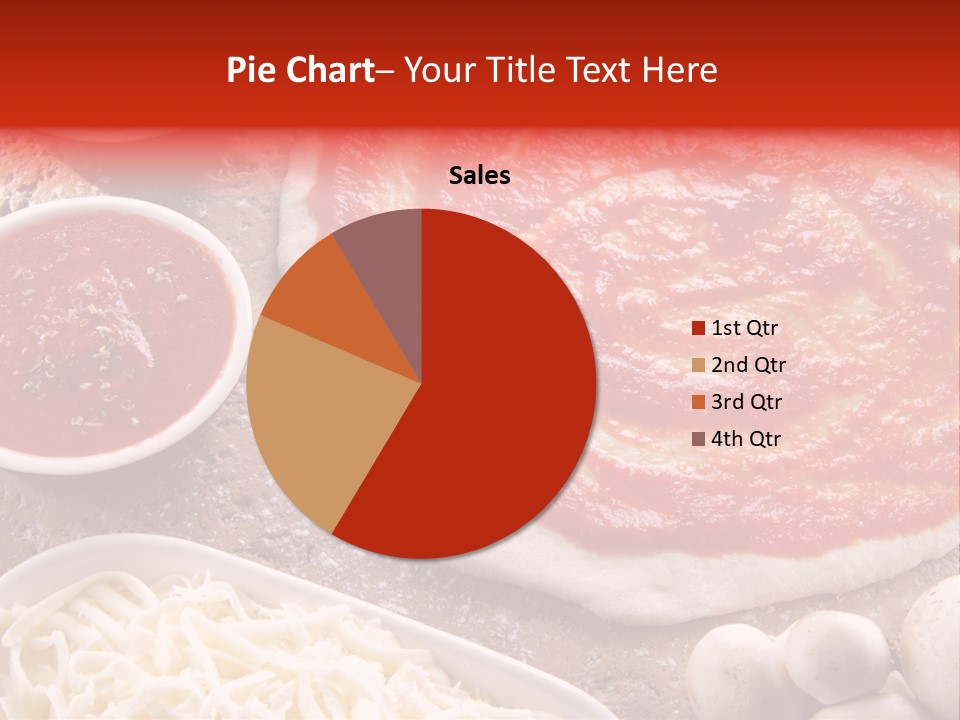 Food Cuisine Wooden PowerPoint Template