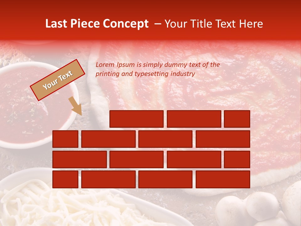 Food Cuisine Wooden PowerPoint Template