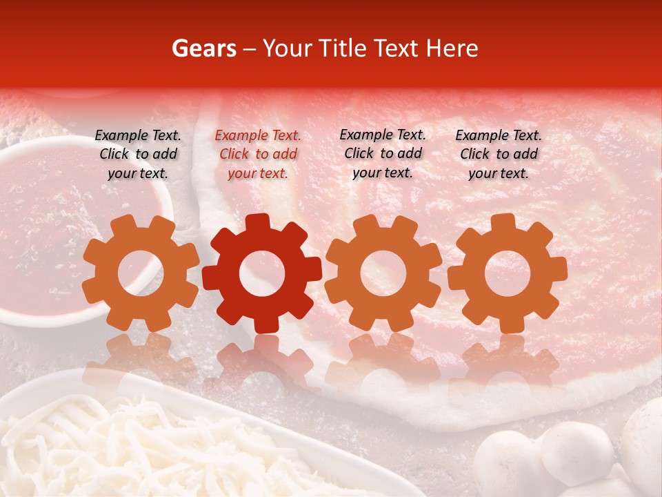 Food Cuisine Wooden PowerPoint Template