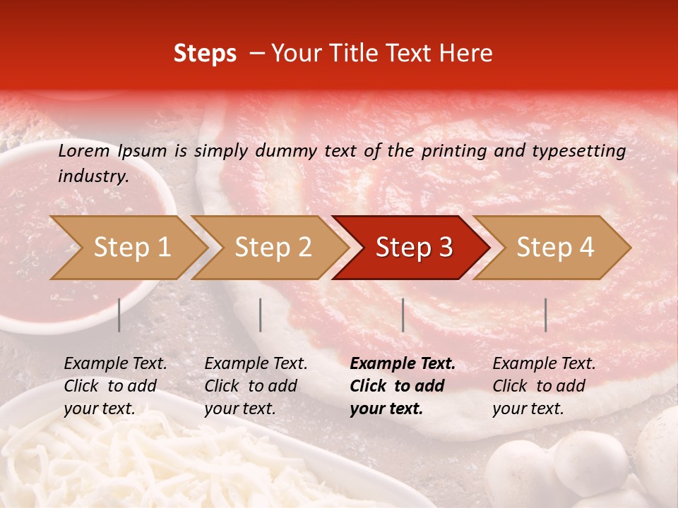 Food Cuisine Wooden PowerPoint Template