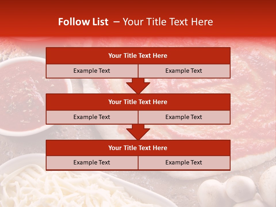 Food Cuisine Wooden PowerPoint Template
