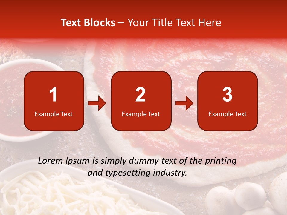 Food Cuisine Wooden PowerPoint Template