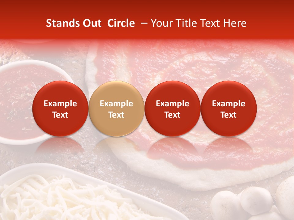 Food Cuisine Wooden PowerPoint Template