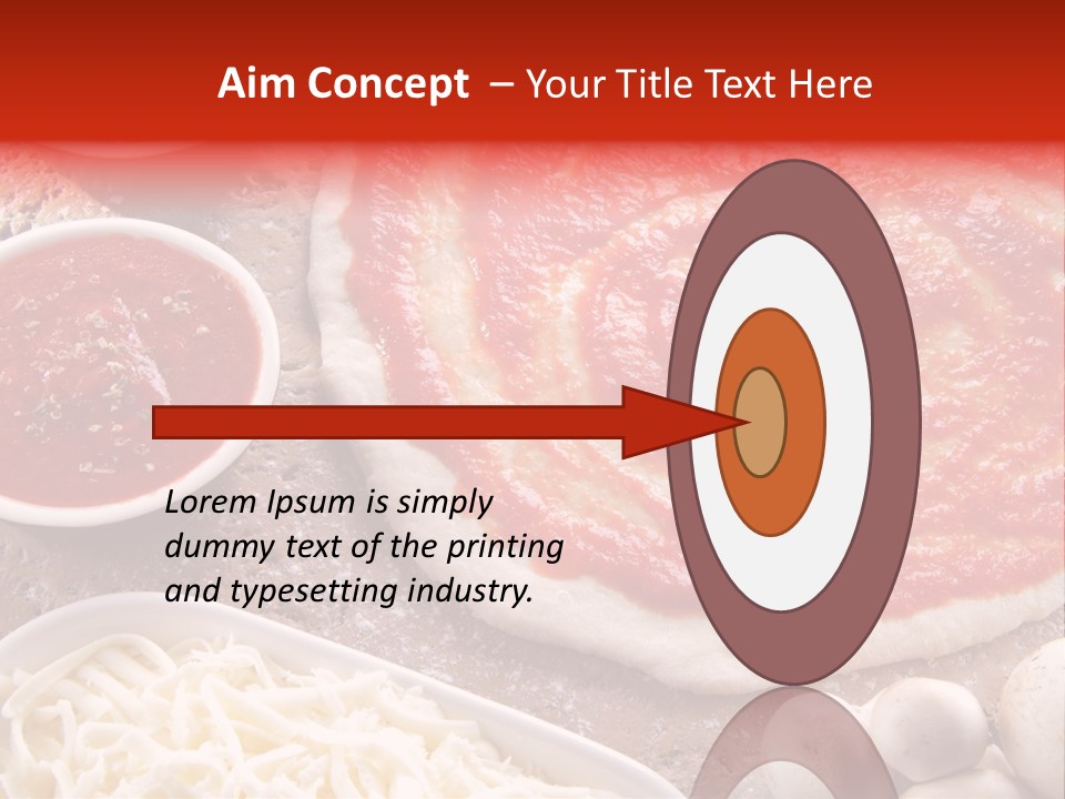 Food Cuisine Wooden PowerPoint Template